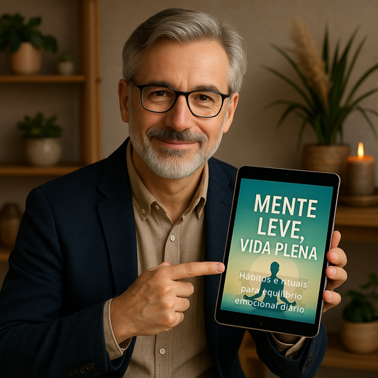 🔷 E-Book - Mente Leve, Vida Plena - Hábitos e rituais para equilíbrio emocional diário