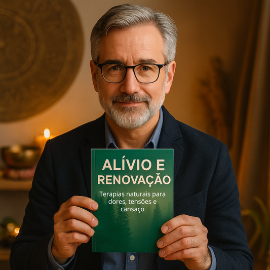 🔷 E-Book - Alívio e Renovação - Terapias Naturais para Dores, Tensões e Cansaço