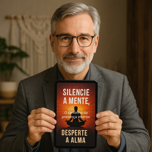 🔷 E-Book - Silencie a Mente, Desperte a Alma - Uma jornada de reconexão com o silêncio interior e o poder do agora